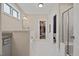 Serene main bathroom features a soaking tub, a walk-in shower, and a walk-in closet at 824 Stanly House St, Wake Forest, NC 27587