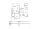 Detailed floor plan showcasing the layout of a two-story home with room dimensions at 103 Aisling Ct, Cary, NC 27513