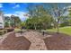 Community picnic area on a beautiful day at 1103 Mallory Ln, Durham, NC 27713