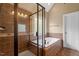 Bathroom with separate shower and tub at 1153 Litchborough Way, Wake Forest, NC 27587