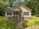 Charming single-Gathering home featuring a welcoming front porch, well-maintained lawn, and classic siding at 116 Justice St, Chapel Hill, NC 27516