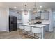 Contemporary kitchen showcasing updated appliances, spacious countertops, and ample storage at 133 Black Cloud Dr, Louisburg, NC 27549