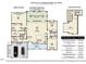 Detailed floor plan showcasing layout of home with dimensions and room names at 136 Vireo Ln, Hillsborough, NC 27278