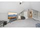 Spacious bonus room with neutral walls, a television and comfortable seating at 1419 Endgame Ct, Wake Forest, NC 27587