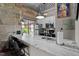 Bright modern kitchen featuring stainless steel appliances, granite countertops, and updated cabinets at 1500 River Mill Dr # 101, Wake Forest, NC 27587