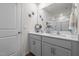 Bathroom features a dual vanity with ample counter space and storage at 1891 Frost Dr, Haw River, NC 27258