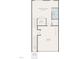 Floor plan showcasing the basement area with a recreation room and garage at 2006 Leo Dr, Apex, NC 27502