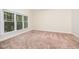Bedroom with a large window at 209 Homegate Cir, Apex, NC 27502