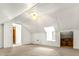 Spacious attic with carpeted floors and built in dormer at 212 Heidinger Dr, Cary, NC 27511