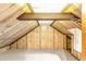 Unique attic space with wood paneling and dormer at 212 Heidinger Dr, Cary, NC 27511