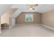 Bedroom with neutral walls, carpeting, a ceiling fan, and natural light at 2205 Bufflehead Rd, Raleigh, NC 27616