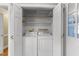 Convenient laundry closet with washer and dryer hookups included at 2205 Bufflehead Rd, Raleigh, NC 27616