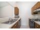 Functional kitchen featuring classic cabinets, stainless steel appliances, and ample counter space at 2213 Alpine Rd, Durham, NC 27707