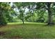 Expansive lawn dotted with trees, creating a peaceful and serene backyard setting at 2440 Gardner Holt Rd, Burlington, NC 27215