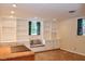 Basement area with custom built-ins and window seat at 2440 Gardner Holt Rd, Burlington, NC 27215