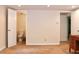 Basement area with two open doorways at 2440 Gardner Holt Rd, Burlington, NC 27215