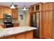 Updated kitchen featuring granite counters, stainless steel appliances, and ample storage space at 2440 Gardner Holt Rd, Burlington, NC 27215