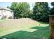 A view of the grassy backyard at 2808 Carter Finley Pl, Raleigh, NC 27606