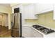 Updated kitchen featuring stainless steel appliances and a gas range at 3112 Lake Pointe Trl, Rocky Mount, NC 27804