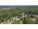 Expansive aerial perspective of the community surrounded by verdant trees and landscaping at 4140 Willow Haven Ct, Raleigh, NC 27616