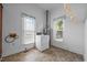 Laundry room with a window and laundry appliances at 419 Mabry Rd, Angier, NC 27501