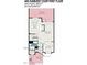 Floor plan of the first floor of the home at 4403 Sunburst Ct, Raleigh, NC 27613