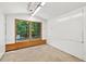 Interior view of room with window and concrete floor at 508 Bolin Creek Dr, Carrboro, NC 27510