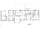 Detailed floor plan layout of the home including dimensions and room designations at 5257 Vann St, Raleigh, NC 27606