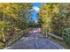 A wooden bridge surrounded by lush trees provides a scenic walkway, inviting outdoor exploration at 617 Woodson Dr, Clayton, NC 27527