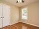 Cozy bedroom with window and closet at 635 Raymond Dr, Wendell, NC 27591