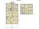 Detailed floor plan showcasing the layout of the house and room dimensions at 708 Parker St, Durham, NC 27701