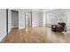 Spacious main bedroom featuring hardwood floors and ample natural light at 733 Daniel Ridge Rd, Wendell, NC 27591