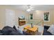 This living room features a contemporary design with plush seating, and a TV for entertainment, offering a relaxed atmosphere at 105 Windfall Ct, Cary, NC 27518