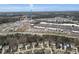 Overhead photo showing the community's convenient access to local shopping and retail centers at 108 Market Cross Ct, Holly Springs, NC 27540