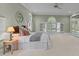 Spacious bedroom with lots of natural light, carpet, and lots of closet space at 12201 Lockhart Ln, Raleigh, NC 27614