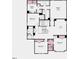 Second-floor layout featuring bedrooms, owner's suite, laundry, and loft at 124 Seagraves Creek Ln, Holly Springs, NC 27540