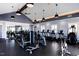 Community gym with treadmills, ellipticals, weights, and multiple weight machines at 124 Seagraves Creek Ln, Holly Springs, NC 27540
