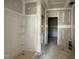 Bathroom space with shower stall, prepped with unfinished drywall and ready for fixtures and design at 246 Norman Ave, Lillington, NC 27546