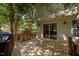 Deck with railings and glass sliding door at 308 Fleming Dr, Durham, NC 27712