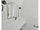 Contemporary bathroom with quartz countertop, undermount sink, and matte black fixtures at 313 W Murray Ave, Durham, NC 27704