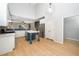 Large, open kitchen with center island and lots of natural light at 316 Academia Ct, Durham, NC 27713