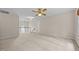 Spacious bonus room with railing and lots of natural light from windows at 3306 Meadowrun Dr, Durham, NC 27707