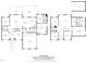 Detailed floor plan showcasing the layout of the house with various rooms and dimensions at 3650 Pleasants Ridge Dr, Wake Forest, NC 27587