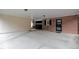 Spacious garage with brick walls, swing and door at 3812 Vesta Dr, Raleigh, NC 27603