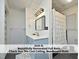 Beautifully renovated bathroom featuring a unique ceiling, beadboard walls, and modern fixtures at 407 Coolidge St # A, Chapel Hill, NC 27516