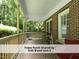 Front porch is shared by unit B and unit C at 407 Coolidge St # A, Chapel Hill, NC 27516