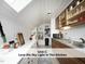 Cozy kitchen featuring sky light for lots of natural light at 407 Coolidge St # A, Chapel Hill, NC 27516