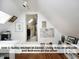 Well-lit living area next to a galley kitchen and a bedroom at 407 Coolidge St # A, Chapel Hill, NC 27516
