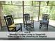 Relaxing screened porch is perfect for peaceful outdoor living in Chapel Hill at 407 Coolidge St # A, Chapel Hill, NC 27516