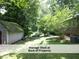 View of the storage shed at the back of the property at 407 Coolidge St # A, Chapel Hill, NC 27516